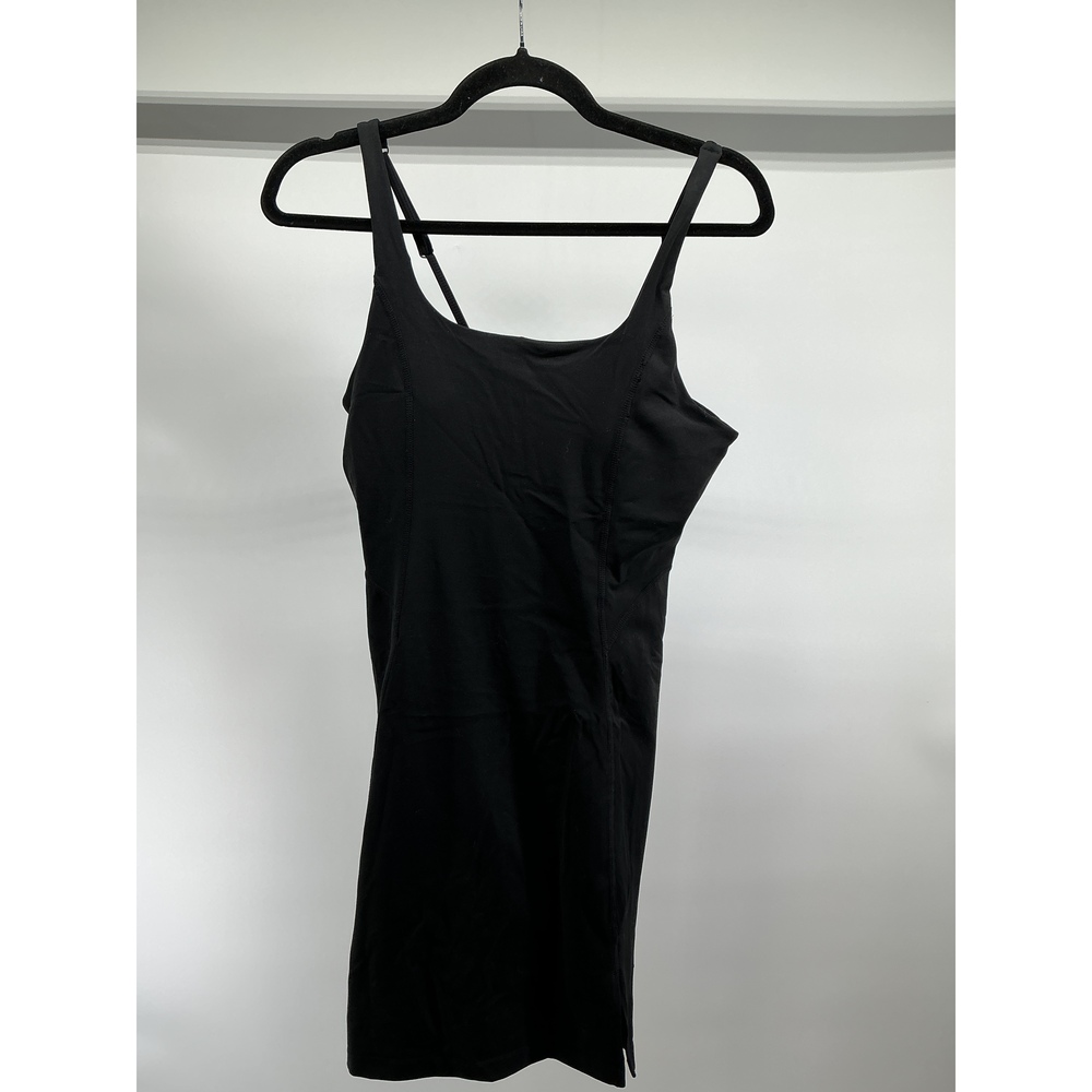 Power-Up Square Neck Dress